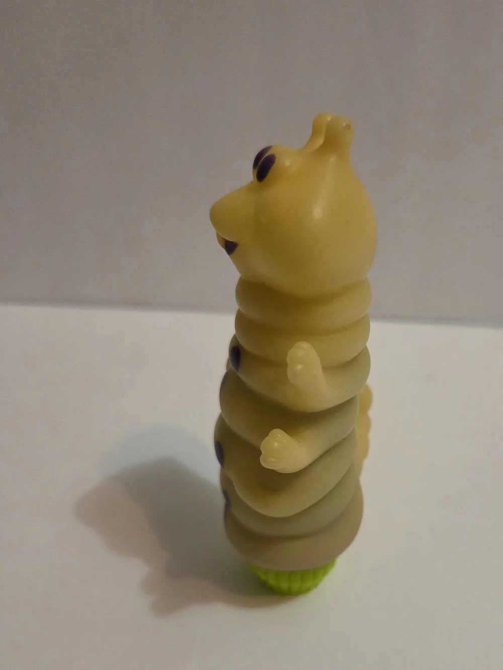 Vintage Avon Caterpillar Balm Holder Glow In The Dark